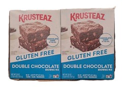 Krusteaz Gluten Free Double Chocolate Brownie Mix 2- 20 oz Boxes Free Ship!