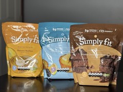 Melaluca Simplyfit Baking Bundle Banana & Blueberry Muffins, Brownies Set of 3