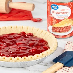 (4 pack) Great Value Strawberry Pie Filling , 21 oz