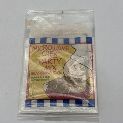 vintage Microwave Chex Party Mix Seasoning Pack Charlie Brown