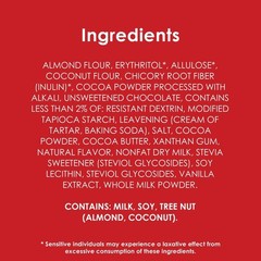 Keto Chewy Fudge Brownie Mix Gluten Free Low Carb Baked Desserts Easy to Make US