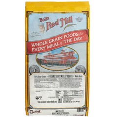 Bob’s Red Mill 25 lb. Organic Whole Grain Buckwheat Flour