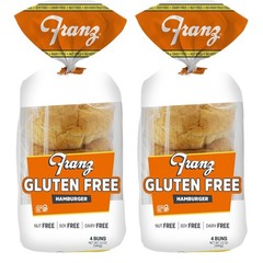 Franz Bakery Gluten Free Hamburger Buns 2 – 12oz Each – 2 PACK FRESH