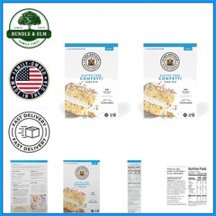 Gluten Free Cake Mix, Confetti Flavor, 36 oz, Bake Layer Cakes and Cupcakes