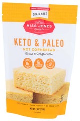 Miss Jones Baking Co Cornbread Mix Keto Gluten Free 7.4 Oz
