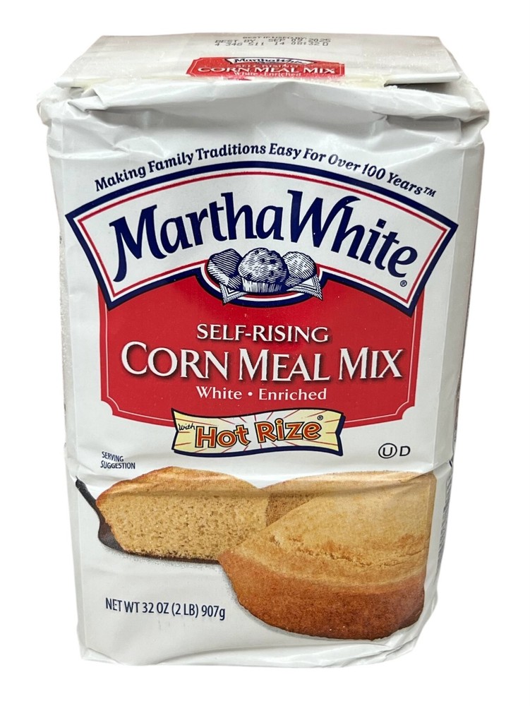 Martha White Self-Rising White Enriched Corn Meal Mix 32 oz