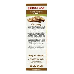 Family-Friendly Cinnamon Swirl Quick Bread Mix, 19.5 Oz: Bake Delightful Treats