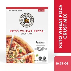 Keto Pizza Crust Mix: Low Carb, 1g Net Carbs, Easy to Make, 10.25 oz Mix