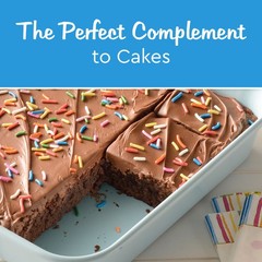 (8 pack) Creamy Milk Chocolate Flavored Frosting, 16 oz.