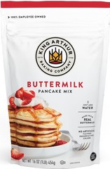 Buttermilk Pancake Mix Just Add Water, Sourced Non-Gmo, Certified Kosher, 16 Oz