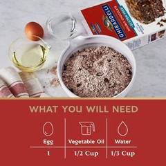 Ghirardelli PREMIUM DOUBLE CHOCOLATE Chips Brownie Mix 18 oz Box – 8 PACK