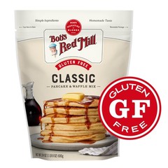 Gluten Free Pancake Mix, 24oz (Pack of 4) – Whole Grain, Non-GMO, Kosher