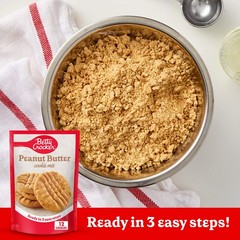 Betty Crocker Peanut Butter Cookie Mix, Makes twelve (12) 2-inc