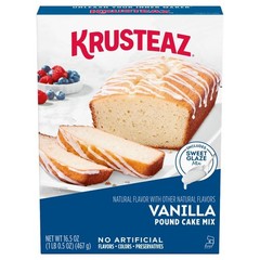 Pound Cake Baking Mix with Glaze Classic Cake Mix Easy Bake 2 Pack Box