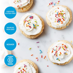 King Arthur Baking Company, Gluten-Free Confetti Cake Mix, 18 oz Box………
