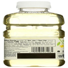 Whole Foods Market, Organic Canola Cooking Oil, 16 Fl Oz – Pack Of 2