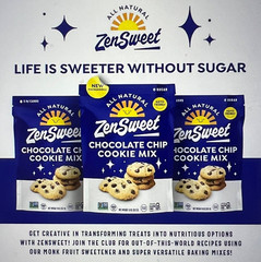 Keto Low Carb Chocolate Chip Cookie Mix Sugar / Grain free Non GMO ~7 lbs 4 Pack
