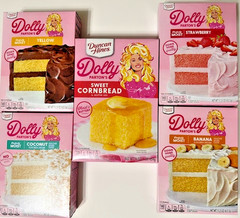 NEW Dolly Parton’s 5pc VARIETY Bundle of Cake Mixes & Cornbread Favorites