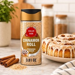 McCormick Cinnamon Roll Finishing Sugar 3.81 oz Topping with Rubber Duck Toy