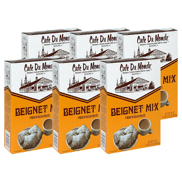 Cafe Du Monde Beignet Mix, 28-Ounce (Pack of 6)