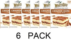 White Lily Cinnamon Crumb Cake Mix 20.35 oz Box – 6 PACK