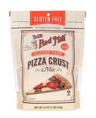 Gluten Free Pizza Crust Mix, 16oz (Pack of 4)- Makes two 12″ crusts per packa…