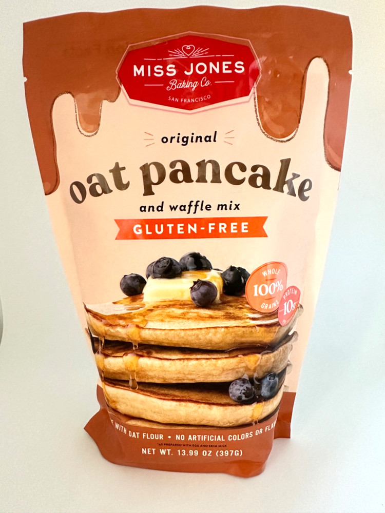 Miss Jones Baking Co. Original Oat Pancake and Waffle Mix Gluten Free 13.99 oz
