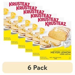 Meyer Lemon Pound Cake Mix with Lemon Flavored Glaze Baking Mix 16.5 oz Box