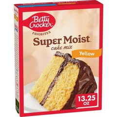 Super Moist Yellow Cake Mix Bulk Pack of 8 Boxes 13.25 oz Each