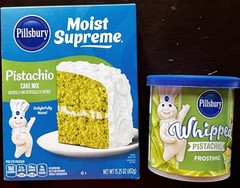 Pillsbury Pistachio Cake Mix & Whipped Frosting Limited Edition Make Cakesicles