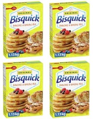 Betty Crocker Bisquick Original Pancake and Baking Mix, 1.13kg (4 Pack)