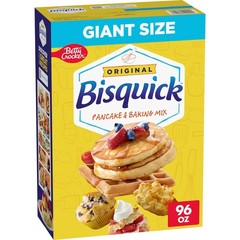 Betty Crocker Bisquick Pancake and Baking Mix, Giant Size, 96 oz
