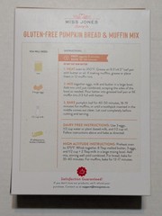 2025 Miss Jones Pumpkin Bread & Muffin Mix Gluten Free – 2 boxes total!!
