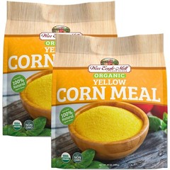 War Eagle Mill Organic Yellow Cornmeal, 48 oz bags (pack of 2)