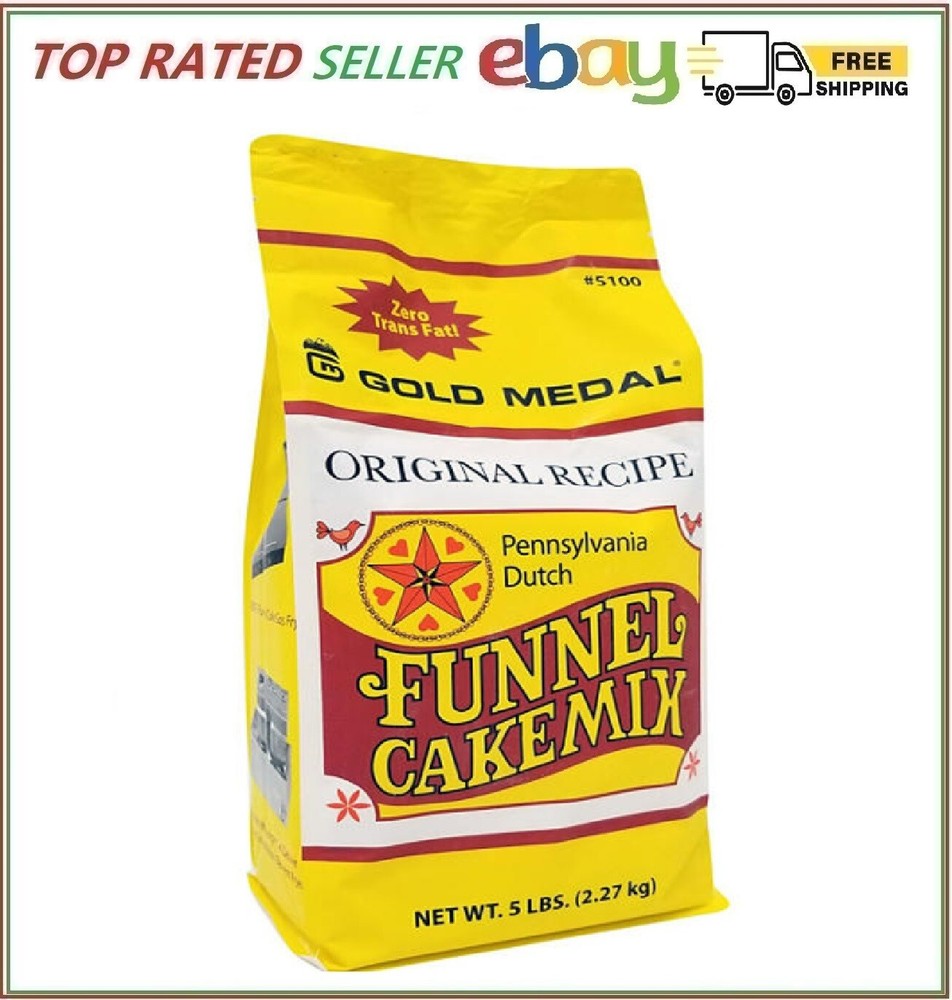 Gold Medal Pennsylvania Deluxe Dutch Funnel Cake Mix (5 lb. bags, 6 ct.)