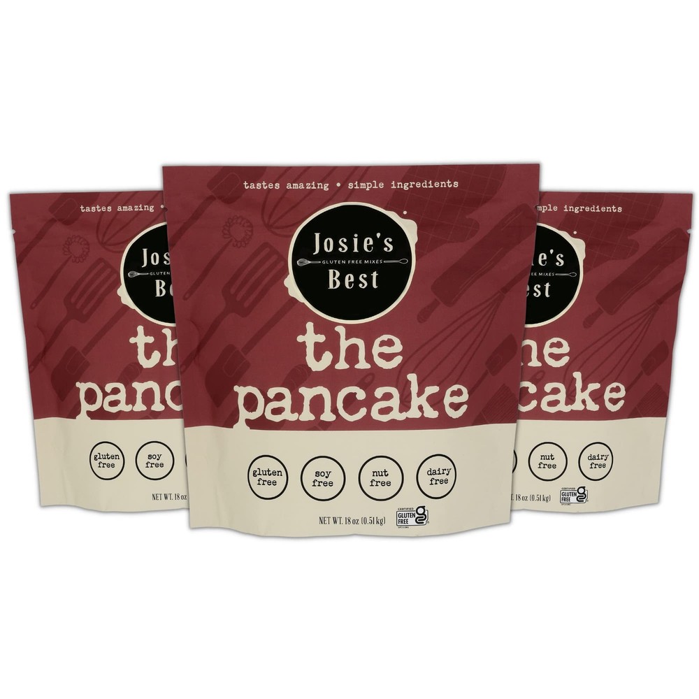 Josie’s Best Gluten Free Pancake Mix (free from Soy, Nuts & Dairy too!) taste…