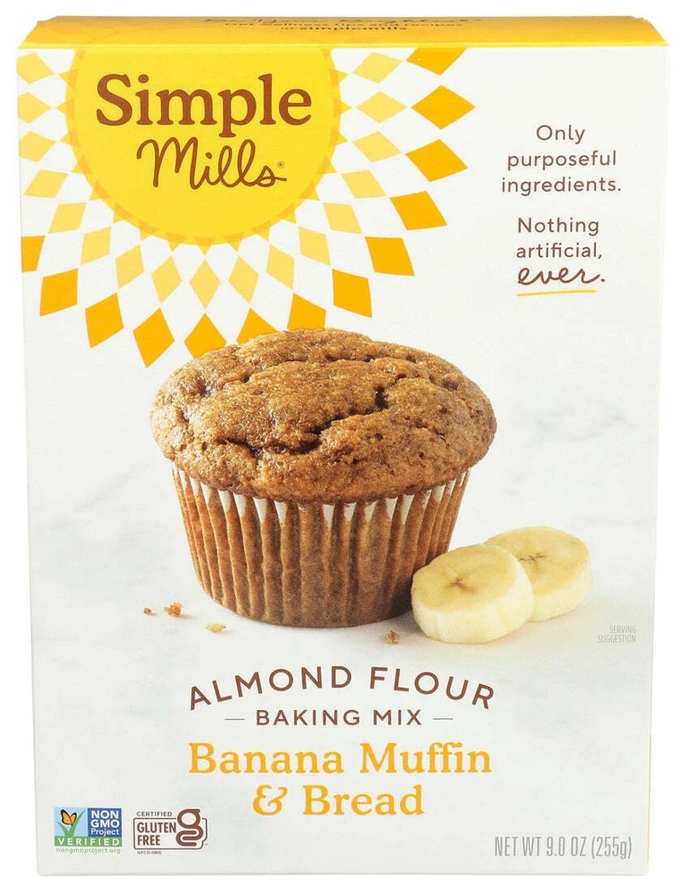 Simple Mills Almond Flour Banana Muffin And Bread Mix 9 Oz Pack Of 1
