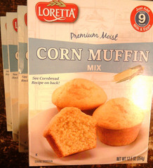 LOT OF 5 Loretta Corn Muffin Mix, 12.5oz (BEST BY 2/27 (1) 12/26 (2), 11/26 (2)