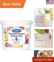 Classic 2-Pound Bright White Buttercream Mix – Trusted by Professional Bakers