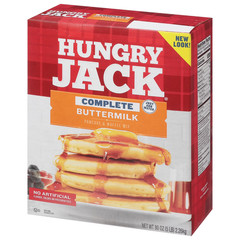 Hungry Jack complete Buttermilk Pancake Mix & waffle Mix 5 Lb Box……..