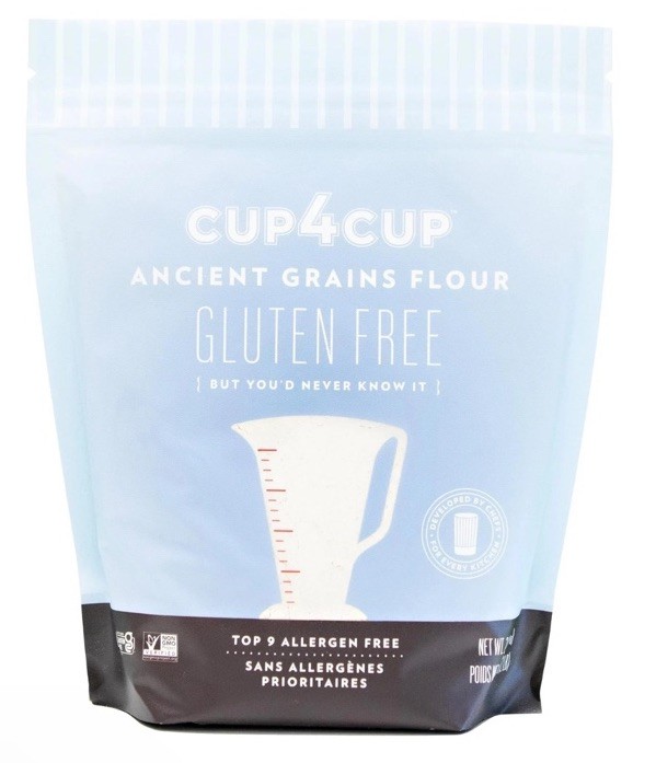 Cup4Cup Ancient Grains Flour 2 Lbs Pounds Certified Gluten Free Allergen 06/2026
