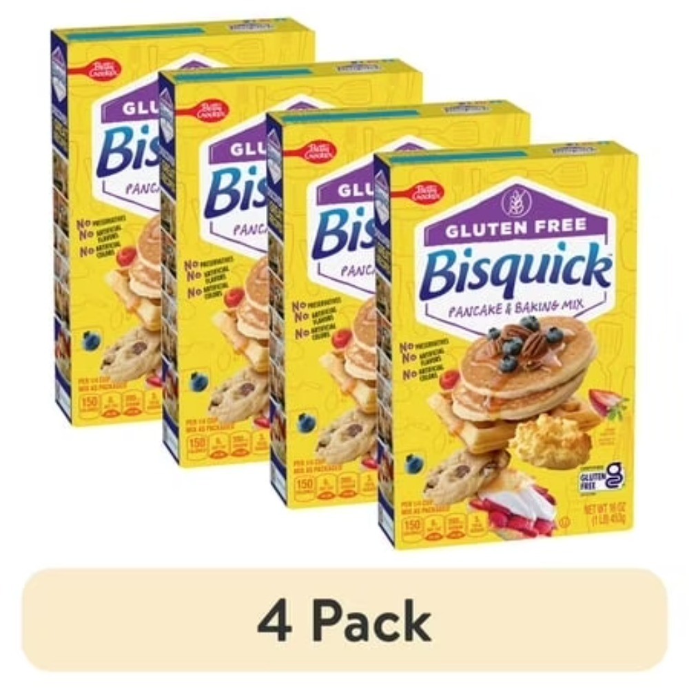 Gluten Free Pancake and Baking Mix 4 Pack 16 oz Each