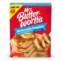 Mrs. Butterworth’s Buttermilk & Waffle Mix, 32 oz, Free Shipping…
