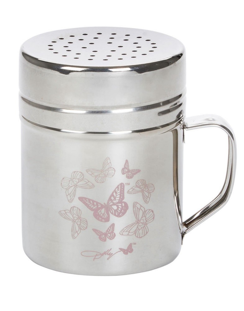 DOLLY PARTON Pink Butterfly Powdered Sugar Shaker NEW SOLD OUT – LAST ONE