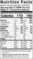 Pamela’s Products Gluten Free Chocolate Brownie Mix 16 oz