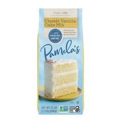 Mix Cake Gfwf Nd Clsc Van 21 Oz(Case Of 6) By Pamela’s Products