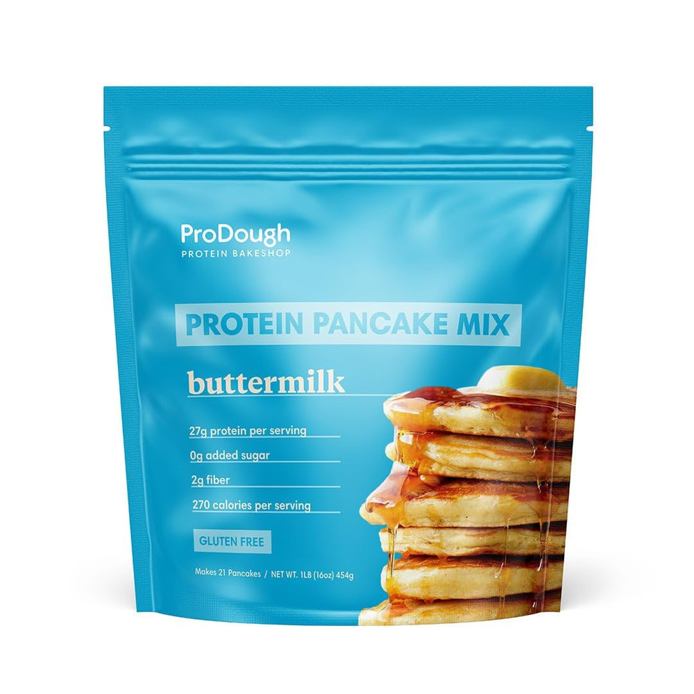 Prodough Shop Buttermilk Pancake and Waffle Mix – Gluten Free, Low Carb, High Pr