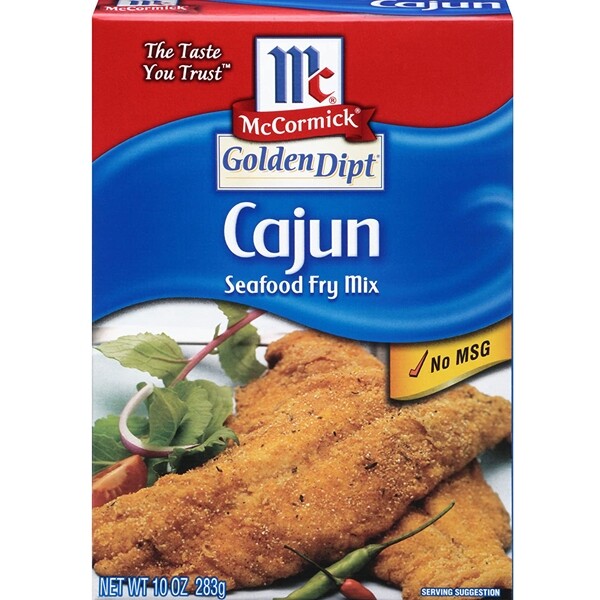 McCormick Golden Dipt Cajun Style Seafood Fry Mix (Pack of 3)