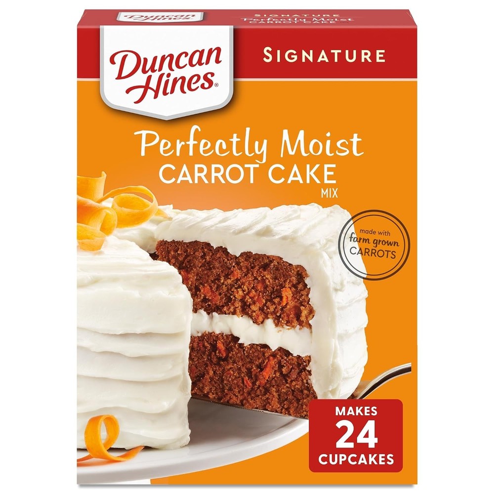 Carrot Cake Premium Mix Duncan Hines 15.25oz