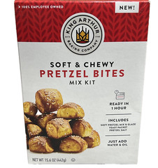 King Arthur Soft & Chewy Pretzel Bites Mix Kit 15.6 oz